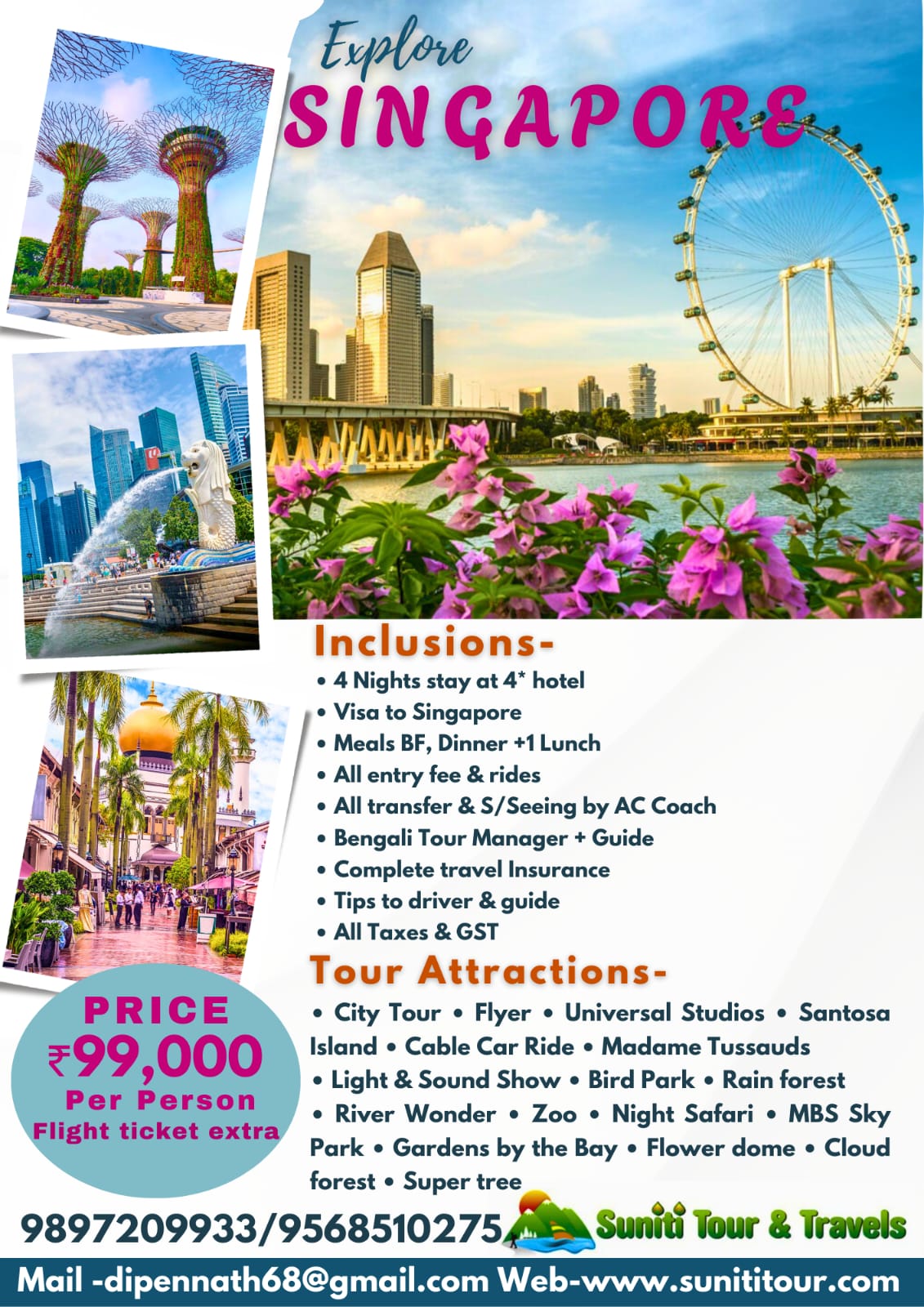 International tour package